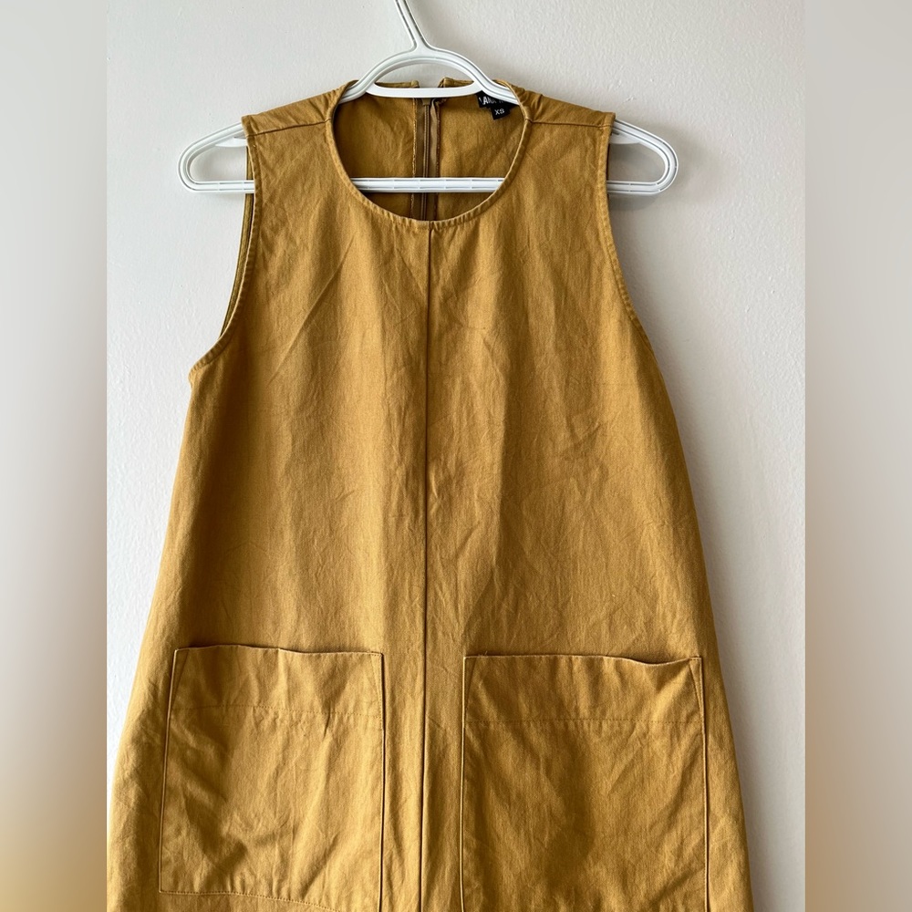 Ilana Kohn Mustard Wide-Leg Sleeveless Jumpsuit - Picture 2 of 12
